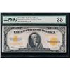 1922 $10 Gold Certificate PMG 35