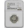 1758 Austria Salzburg 10 Kreuzer Coin NGC MS63