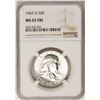 Image 1 : 1963-D Franklin Half Dollar Coin NGC MS65FBL