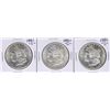 Lot of (3) 1881-S $1 Morgan Silver Dollar Coins