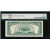 Image 2 : 1953A $5 Silver Certificate STAR Note PMG 64EPQ