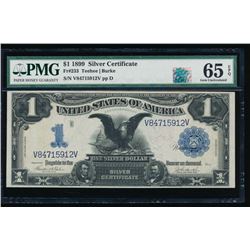 1899 $1 Black Eagle Silver Certificate PMG 65EPQ