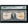 Image 1 : 1922 $10 Gold Certificate PMG 53