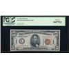 Image 1 : 1934A $5 Hawaii Silver Certificate PCGS 66PPQ