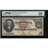 1880 $10 Silver Certificate PMG 20