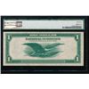 Image 2 : 1918 $1 San Francisco Federal Reserve Bank Note PMG 45