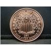 Image 2 : One Ounce .999 Fine Copper Round Morgan Design