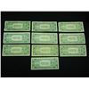 Image 8 : (10) 1935 One Dollar Silver Certificates