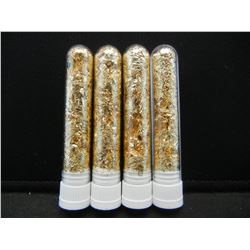 (4) Vials of Leaf Flakes