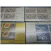 Image 2 : (10)  Unused Plate Blocks US Stamps