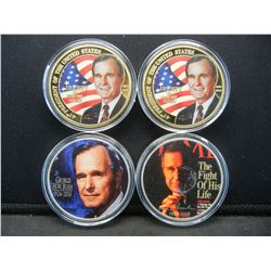 (4) George Bush Medals