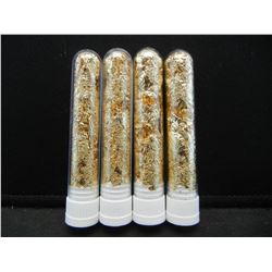 (4) Vials of Leaf Flakes