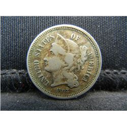 1867 Three Cent Nickel