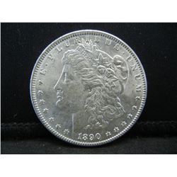 1890 Choice BU Morgan Dollar