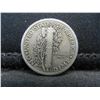 Image 2 : 1924 Full Vertical Lines  Mercury Dime