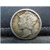 Image 1 : 1929 Full Vertical and Diagonal Lines Nice Grade Mercury Dime