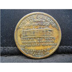 Brandon Manitoba Dominion Fair Token