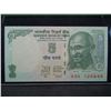 Image 2 : 2010 India 5 Rupees Note - PCGS Gem New 65PPQ Sample