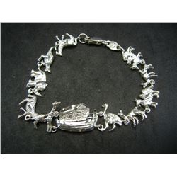 Noah's Arc Sterling Silver Bracelet - 7.5" - Beautiful