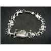 Image 1 : Noah's Arc Sterling Silver Bracelet - 7.5" - Beautiful