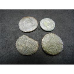 (4) 175-330 AD ANCIENT ROMAN COINS