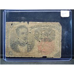 1874 (5th ISSUE),US FRACTIONAL 10C