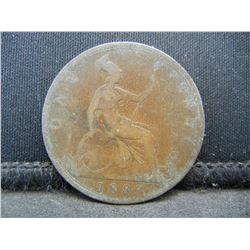 1883 GREAT BRITAIN 1 PENNY