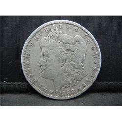 1888-0 SILVER (90%) MORGAN DOLLAR