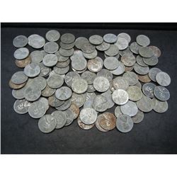 (100) STEEL WARTIME PENNIES