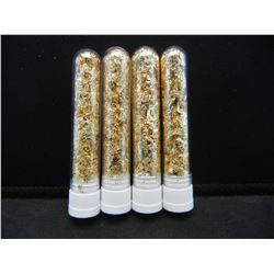(4) Vials of Leaf Flakes