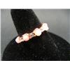 Image 2 : WOMAN'S PINK FIRE OPAL RING (SIZE 7), FASHION JEWELRY, One Gem Is Chipped