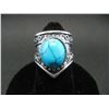 Image 1 : WOMAN'S/MEN'S TURQUOISE RING (SIZE 6), FASHION JEWELRY