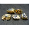 Image 1 : (5/.48 OZ) BRONZITE GOLD NUGGETS