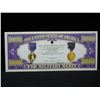 Image 3 : (5) ARMED FORCES (MARINES/COAST GUARD/IRAQI FREEDOM/NATL GUARD & PURPLE HEART), MILLION DOLLAR NOTES