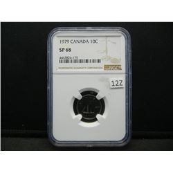 1979 Canada Dime NGC SP68
