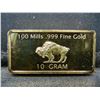 Image 2 : CLAD 10 Gram 100 Mills Buffalo Bar CLAD
