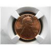 Image 2 : 1985 D Lincoln Cent, NGC MS67 RD