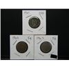 Image 1 : 1901, 02, 03 V Nickels