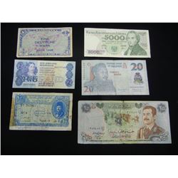 Lot of Foreign Bank Notes