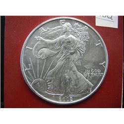 2002 American Silver Eagle