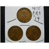 Image 2 : (9) Wheat Cents, 1930's