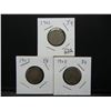 Image 1 : 1906, 07, 08 V Nickels