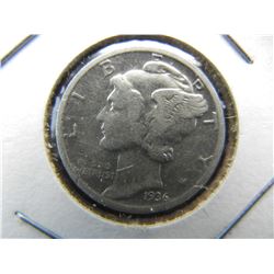 1936 Mercury Dime