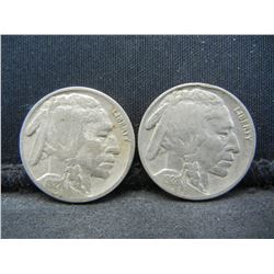 1927, 28 Buffalo Nickels