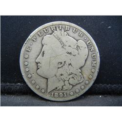 1891 O Morgan Dollar