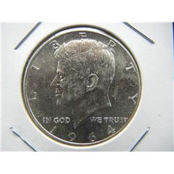 1964 Kennedy Half Dollar 90%