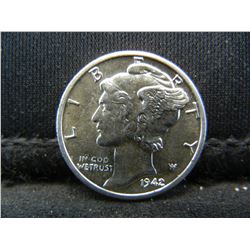 1942 D Mercury Dime