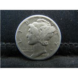 1942 D Mercury Dime