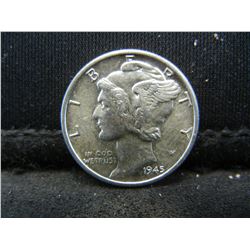1945 Mercury Dime