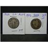 Image 1 : 1892 Barber Quarter, 1926 Standing Liberty Quarter